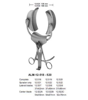 Collin Abdominal Retractors