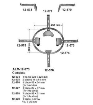 Semm Abdominal Retractor