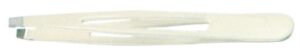Tweezer Slanted Tips, (Powder Coated)