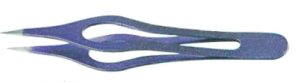 Tweezer Slanted Tips, (Powder Coated)