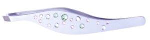 Tweezer Slanted Tips, (Powder Coated)
