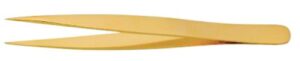 Tweezer Angled Tips, Gold