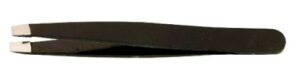 Tweezer Slanted Tips, (Powder Coated)