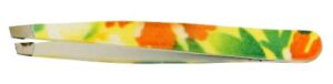 Tweezer Slanted Tips, (Powder Coated)