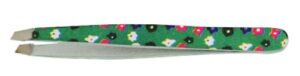 Tweezer Slanted Tips, (Powder Coated)