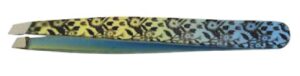 Tweezer Slanted Tips, (Powder Coated)