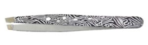 Tweezer Slanted Tips, (Powder Coated)