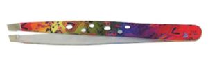 Tweezer Slanted Tips, (Powder Coated)