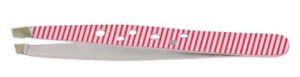 Tweezer Slanted Tips, (Powder Coated)