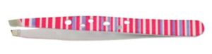 Tweezer Slanted Tips, (Powder Coated)