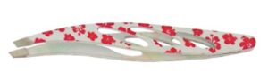 Tweezer Slanted Tips, (Powder Coated)