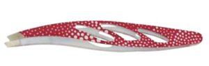 Tweezer Slanted Tips, (Powder Coated)