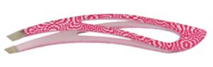 Tweezer Slanted Tips, (Powder Coated)