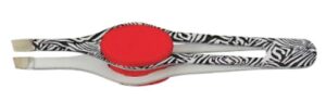 Tweezer Slanted Tips, (Powder Coated)