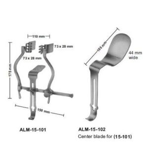 Judd Masson Bladder Retractor and Millin Blade