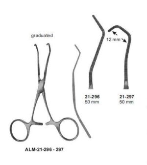 Cooley Atraumatic Ring Handle Bulldog Clamps