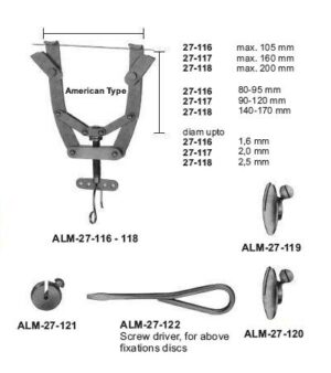 Kirschner Wire Traction Bows