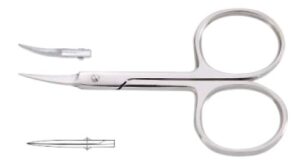 Cuticle Scissors Curved 630505 Cuticle Scissors Straight Arrow Point Big Ring