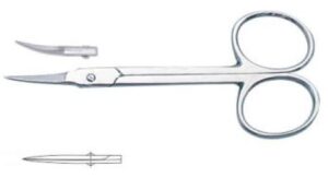 Cuticle Scissors Arrow Point Curved