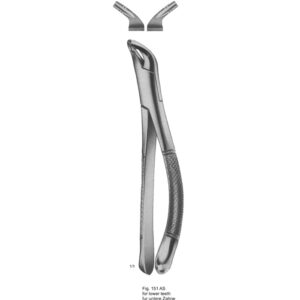 Tooth Extracting Forceps (American Pattern)