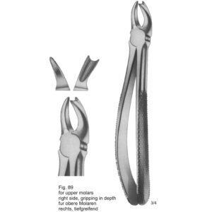 Tooth Extracting Forceps (English Pattern)
