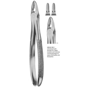 Tooth Extracting Forceps (English Pattern)